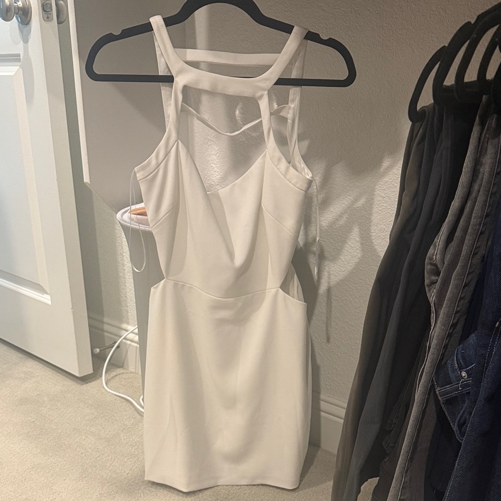 JAYGODFREY Ivory Sleeveless Dress